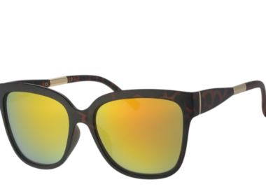 Γυαλιά Ηλίου Paolo Moss Matt Brown Demi & Gold Temple Piece 2013066063-Smoke Solid-Red Revo Γυναικείο - Paolo Moss - 