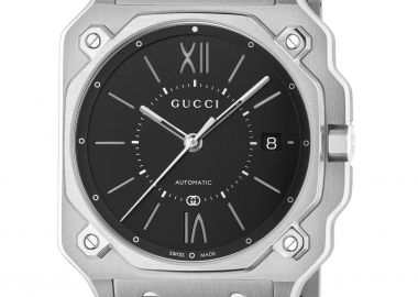 GUCCI G-Flat Automatic Swiss Made - YA166401, Silver case with Stainless Steel Bracelet - Gucci - 