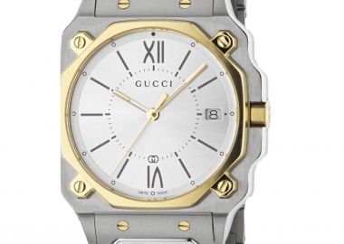 GUCCI G-Flat Medium Swiss Made - YA166506, Silver case with Stainless Steel Bracelet - Gucci - 