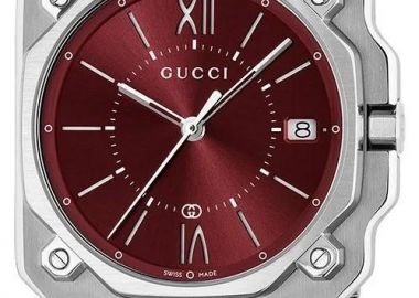 GUCCI G-Flat Medium Swiss Made - YA166509, Silver case with Stainless Steel Bracelet - Gucci - 
