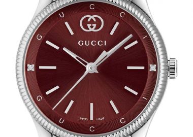 GUCCI G-Timeless Diamond Small Swiss Made - YA1265069, Silver case with Stainless Steel Bracelet - Gucci - 