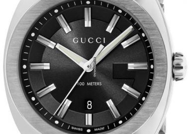 GUCCI GG2570 Swiss Made - YA142301, Silver case with Stainless Steel Bracelet - Gucci - 