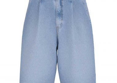 Guess ανδρική denim βερμούδα Baggy Fit - M6GD39D5M5V Denim Blue Ανοιχτό - GUESS - 