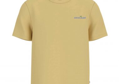 Guess ανδρικό T-shirt με graphic print Regular Fit - M6GIC0K8HM0 Κίτρινο - GUESS - 