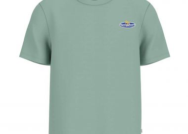 Guess ανδρικό T-shirt με κεντημένο λογότυπο Regular Fit - M6GIB7K8HM0 Πράσινο - GUESS - 
