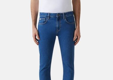 Guess ανδρικό τζιν παντελόνι Skinny Fit - M6RA0FD6325 Denim Blue - GUESS - 