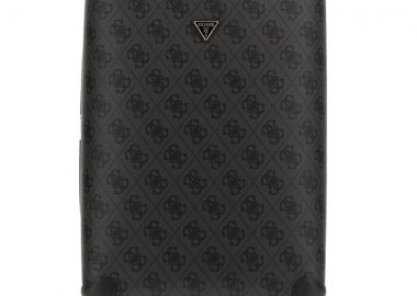 Guess ανθρακί βαλίτσα ταξιδιού BERTA 46x77x33εκ - Guess - 