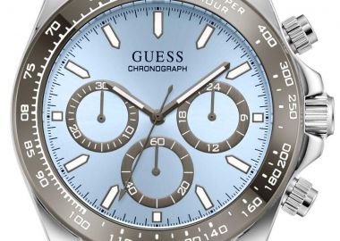 GUESS Arthur Chronograph - GW1058G1, Silver case with Stainless Steel Bracelet - Guess - 