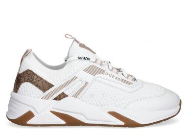 GUESS GENGA ΠΑΠΟΥΤΣΙ ΓΥΝΑΙΚΕΙΟ FLPGENFAP12 WHITE - GUESS - 