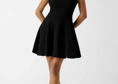 Guess γυναικείο mini αμάνικο φόρεμα Regular Fit 