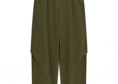 Guess γυναικείο παντελόνι Wide Leg - W6RB08WJ692 Λαδί - GUESS - 