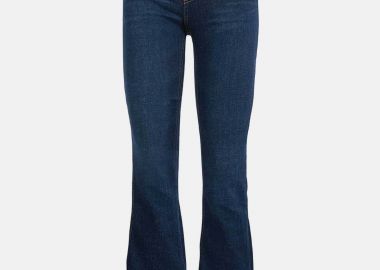 Guess γυναικείο ψηλόμεσο τζιν παντελόνι Flared Fit - W6RA0LD6881 Denim Blue - GUESS - 