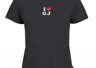 Guess γυναικείο T-shirt με print Regular Fit - W6GI45K8HM0 Μαύρο - GUESS - 