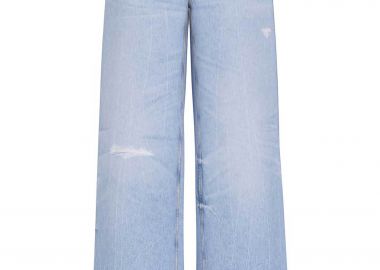 Guess γυναικείο τζιν παντελόνι πεντάτσεπο Wide Leg 