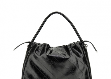 GUESS ΓΥΝΑΙΚΕΙΑ ΤΣΑΝΤΑ AMYS DRAWSTRING TOTE HWMY9659220 BLACK - GUESS - 