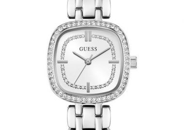 GUESS Hazel Crystals - GW1018L1, Silver case with Stainless Steel Bracelet - Guess - 