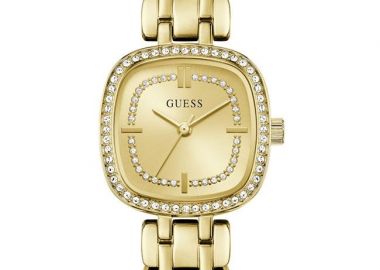 GUESS Hazel Crystals - GW1018L2, Gold case with Stainless Steel Bracelet - Guess - 