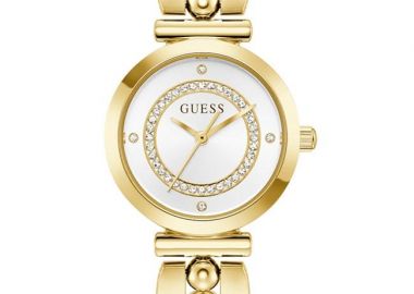 GUESS Leena Crystals - GW0994L2, Gold case with Stainless Steel Bracelet - Guess - 