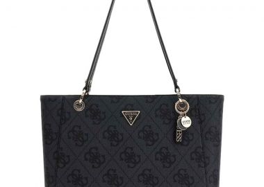 Guess μαύρη τσάντα ώμου NOELLE SO9672250 - Guess - 