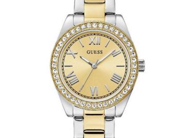GUESS Mini Luna Crystals - GW0841L2, Silver case with Stainless Steel Bracelet - Guess - 