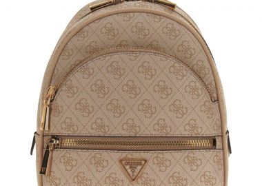 Guess μπεζ latte mini backpack MANHATTAN - Guess - 