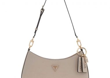 Guess μπεζ πούρο τσάντα ώμου Noelle ZG967218 - Guess - 