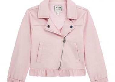 Guess παιδικό jacket μονόχρωμο - K5RL02WFV60 Ροζ - GUESS - 