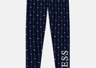Guess παιδικό κολάν με all-over logo print - J6RB07J1314 Μπλε Σκούρο - GUESS - 