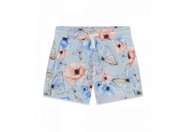 Guess παιδικό σορτς με butterfly print - J6RD07KA6R4 Γαλάζιο - GUESS - 