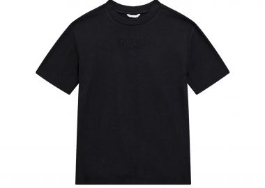 Guess παιδικό T-shirt με κεντημένο λογότυπο - L5RI36K8HM4 Μαύρο - GUESS - 
