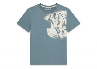 Guess παιδικό T-shirt με logo print - L6GI20K8HM4 Βεραμάν - GUESS - 
