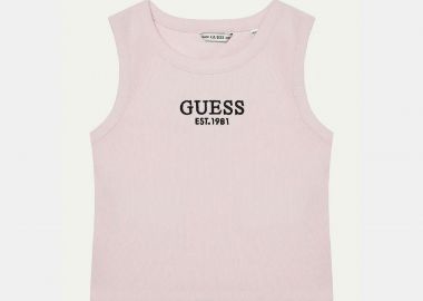 Guess παιδικό τοπ με λογότυπο - J4YI16KBZP4 Ροζ - GUESS - 