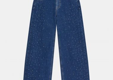 Guess παιδικό τζιν παντελόνι με στρας - J6RA03D52Z0 Denim Blue - GUESS - 