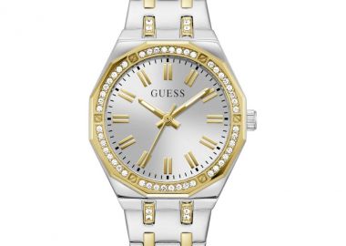 GUESS Pixie Crystals - GW0931L3, Silver & Gold case with Stainless Steel Bracelet - Guess - 