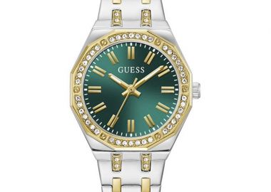 GUESS Pixie Crystals - GW0931L8, Silver & Gold case with Stainless Steel Bracelet - Guess - 