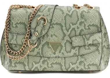 Guess πράσινη τσάντα ώμου Serenova Crossbody - Guess - 