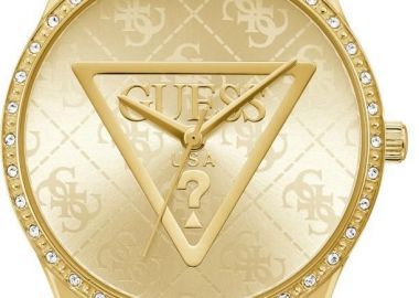 GUESS Roxy Crystals - GW0987L2, Gold case with Stainless Steel Bracelet - Guess - 