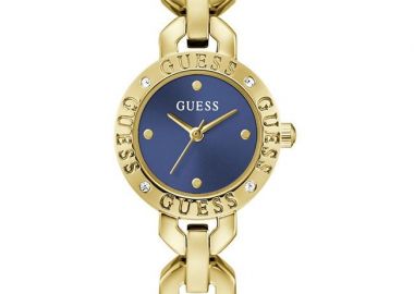 GUESS Siren Crystals - GW1019L2, Gold case with Stainless Steel Bracelet - Guess - 