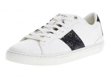 GUESS Sneakers Ανδρικά Παπούτσια FMTTOGELL12-WHIBK Λευκό-Γκρί - GUESS - 