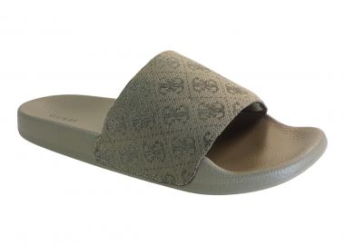 GUESS Sneakers Ανδρικά Παπούτσια Παντόφλες Tokyo FMGTOJFAB19-GRESA Χακί - GUESS - 