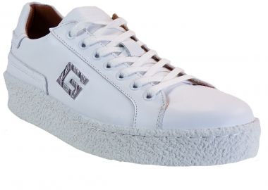 GUESS Sneakers Ανδρικά Παπούτσια ZURICO FMZUR8LEA12 WHITE Λευκό - GUESS - 