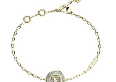 GUESS STEEL Βραχιόλι από Ανοξείδωτο ατσάλι Gold JUBB04549JWYGL - Guess Jewellery - 