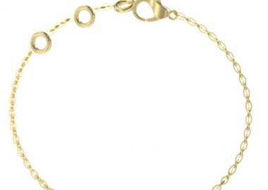 GUESS STEEL Βραχιόλι από Ανοξείδωτο ατσάλι Gold JUBB05192JWYGBKL - Guess Jewellery - 