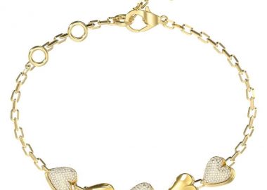GUESS STEEL Βραχιόλι από Ανοξείδωτο ατσάλι Gold JUBB06071JWYGL - Guess Jewellery - 