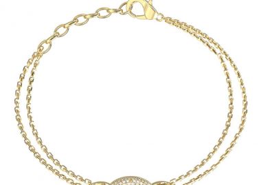 GUESS STEEL Βραχιόλι από Ανοξείδωτο ατσάλι Gold JUBB06222JWYGL - Guess Jewellery - 