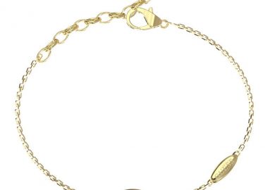 GUESS STEEL Βραχιόλι από Ανοξείδωτο ατσάλι Gold JUBB06224JWYGL - Guess Jewellery - 