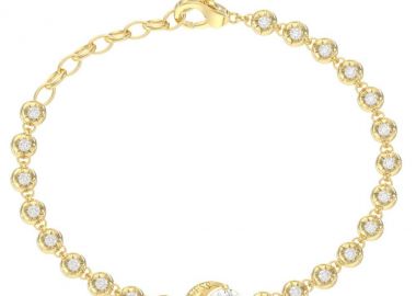 GUESS STEEL Βραχιόλι από Ανοξείδωτο ατσάλι Gold JUBB06235JWYGL - Guess Jewellery - 