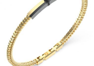 GUESS STEEL Βραχιόλι από Ανοξείδωτο ατσάλι Gold JUMB05105JWYGL - Guess Jewellery - 