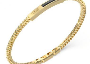 GUESS STEEL Βραχιόλι από Ανοξείδωτο ατσάλι Gold JUMB05109JWYGL - Guess Jewellery - 