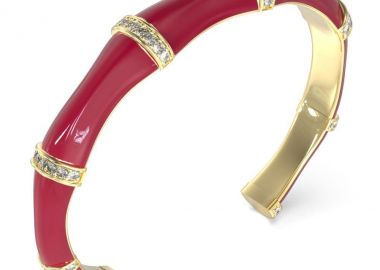 GUESS STEEL Βραχιόλι από Ανοξείδωτο ατσάλι Red & Gold JUBB05157JWYGRDL - Guess Jewellery - 